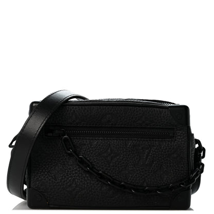Louis Vuitton Taurillon Monogram Mini Soft Trunk Black 1 of 11
