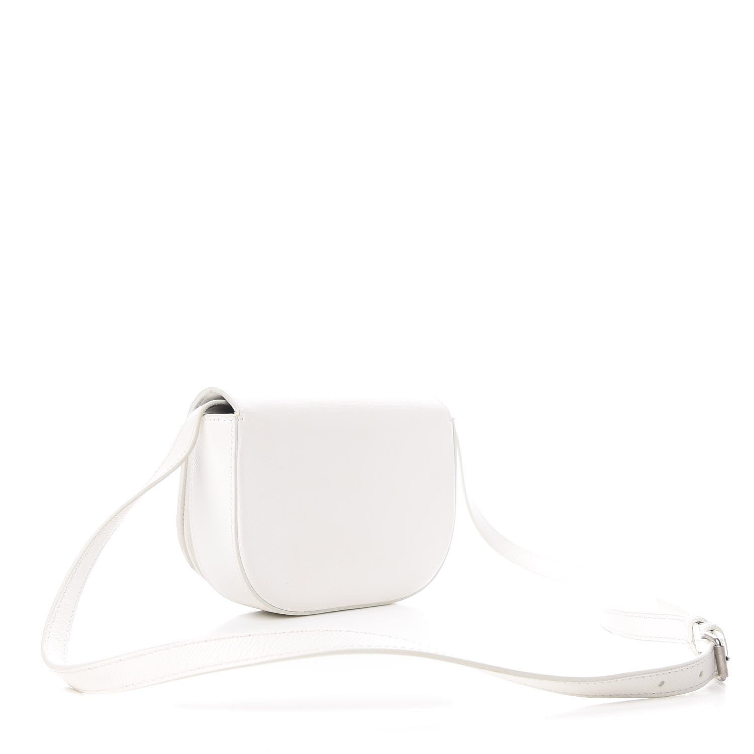 Balenciaga Grained Calfskin Logo Print Ville Day Bag XS White 4 of 10
