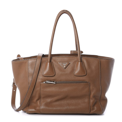 Prada Vitello Daino Shopping Tote Cannella 1 of 10
