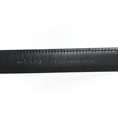 Saint Laurent Patent Buckle Belt 80 32 Black 4 of 5