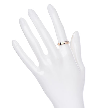 Cartier 18K Pink Gold 3.5mm LOVE Wedding Band Ring 51 5.75 2 of 4
