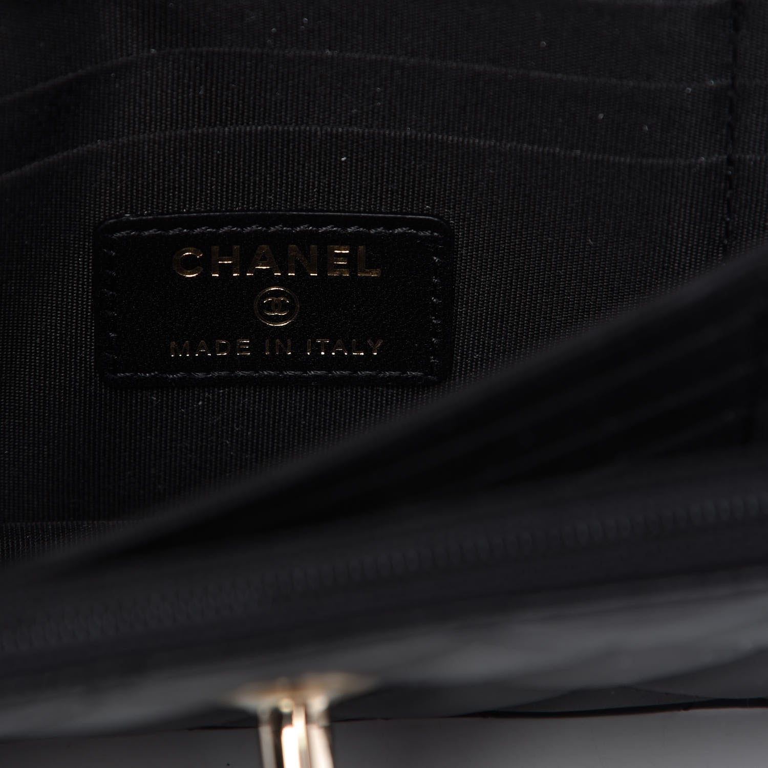 Chanel Lambskin Quilted Mini Trendy CC Wallet On Chain WOC Black 8 of 9