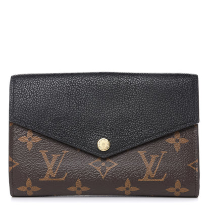 Louis Vuitton Monogram Pallas Compact Wallet Black 1 of 7