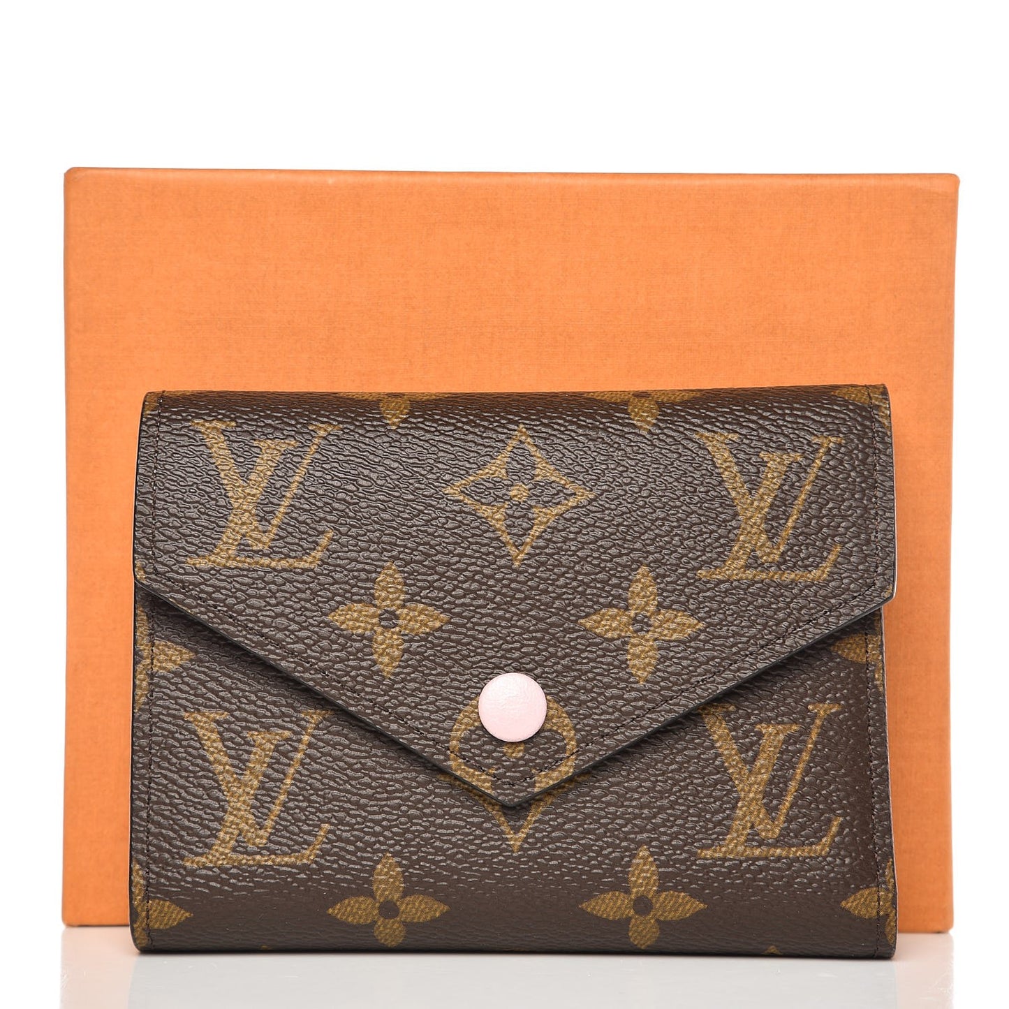 Monogram Victorine Wallet Rose Ballerine