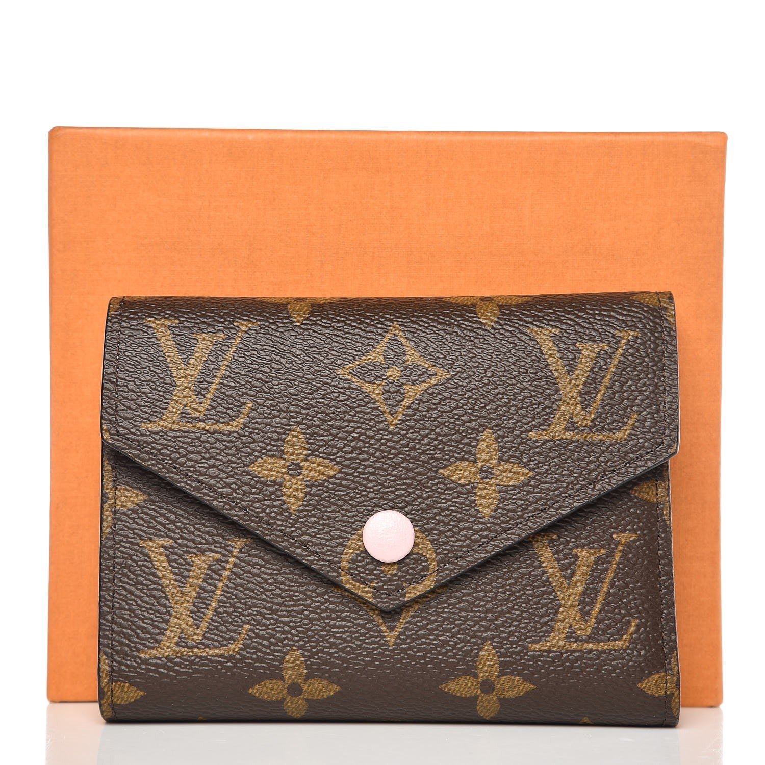 Louis Vuitton Monogram Victorine Wallet Rose Ballerine 7 of 7