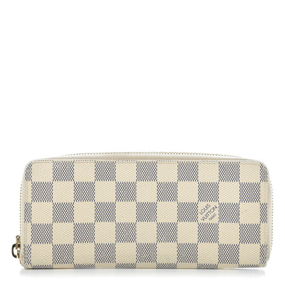 Louis Vuitton Damier Azur Clemence Wallet 1 of 12