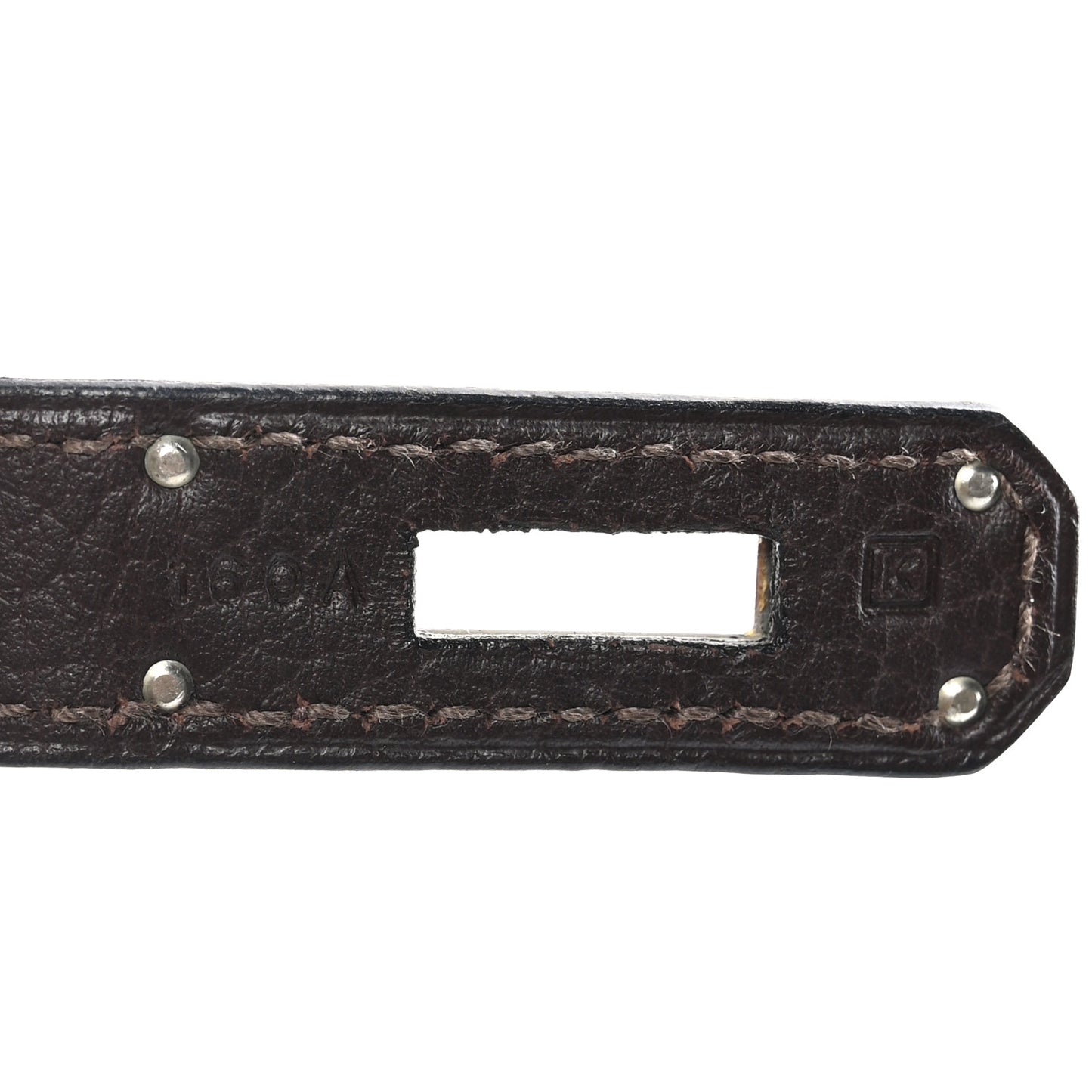 Togo Birkin 40 Chocolate