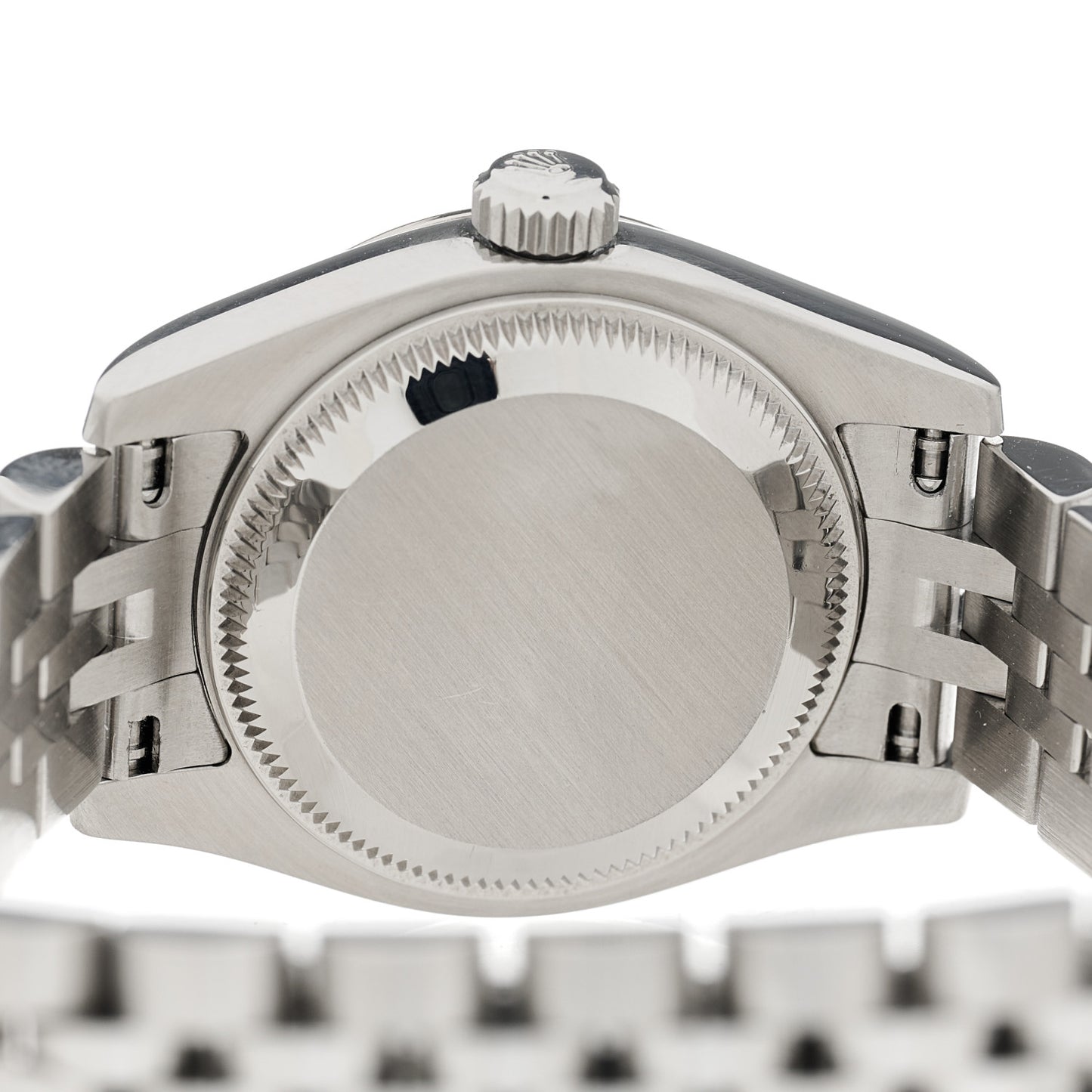 Stainless Steel 18K White Gold Diamond 26mm Oyster Perpetual Datejust Watch Silver 179174