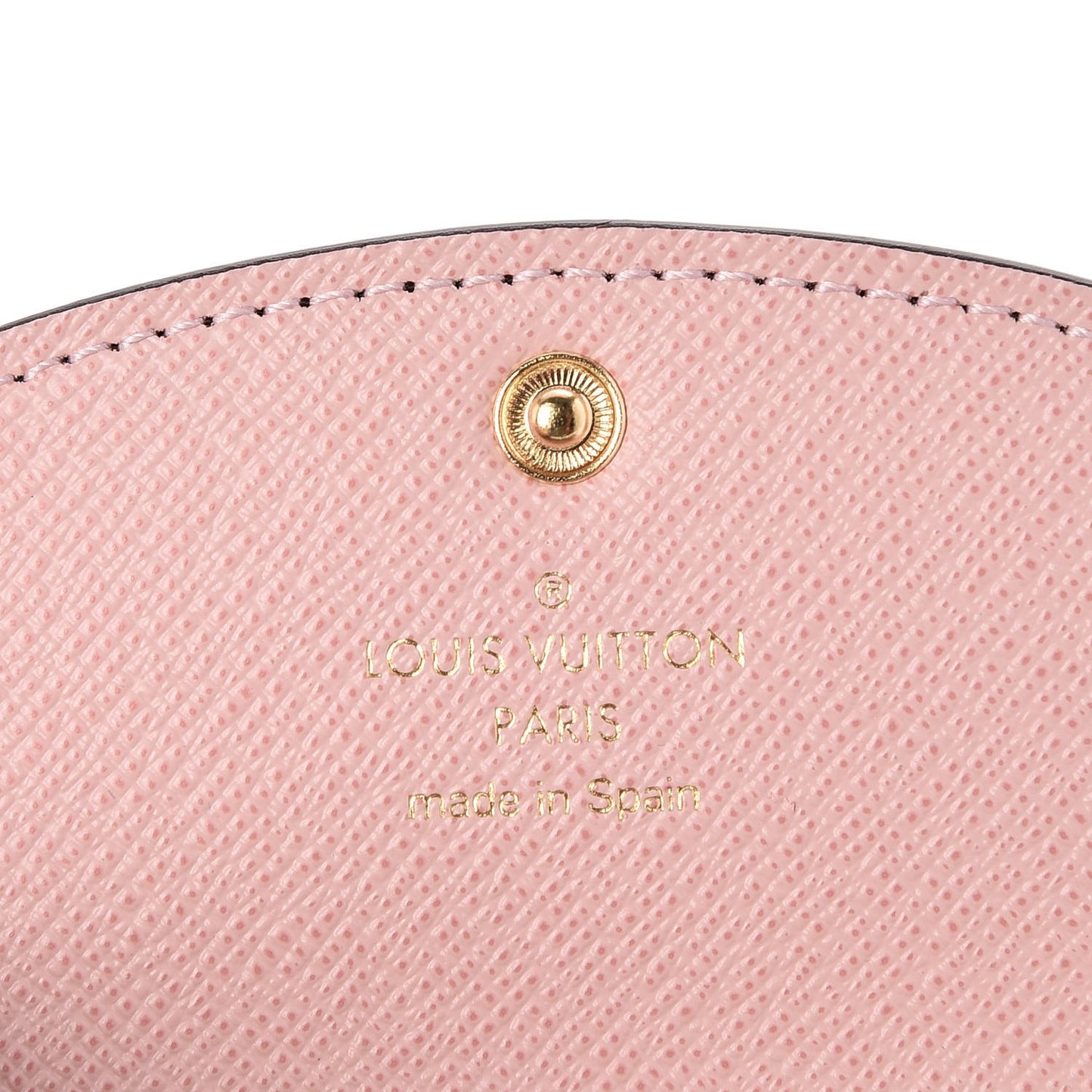 Monogram Rosalie Coin Purse Rose Ballerine