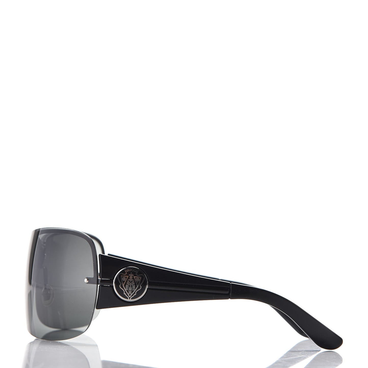 Hysteria Shield Sunglasses Black