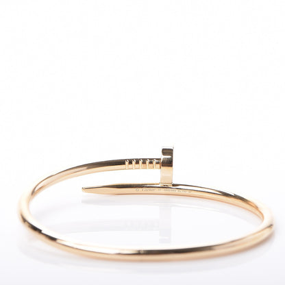 Cartier 18K Yellow Gold Juste Un Clou Bracelet 17 3 of 5