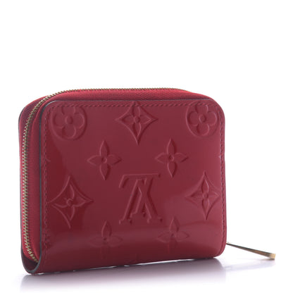 Louis Vuitton Vernis Zippy Coin Purse Cherry 3 of 10