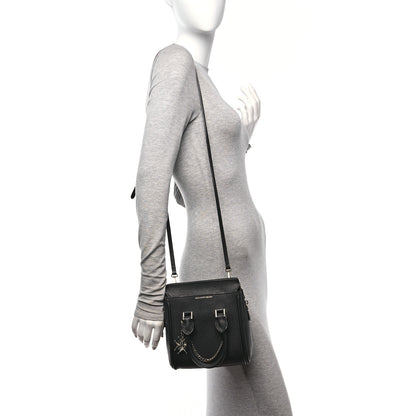 Alexander McQueen Grained Calfskin Small Heroine Black 2 of 9