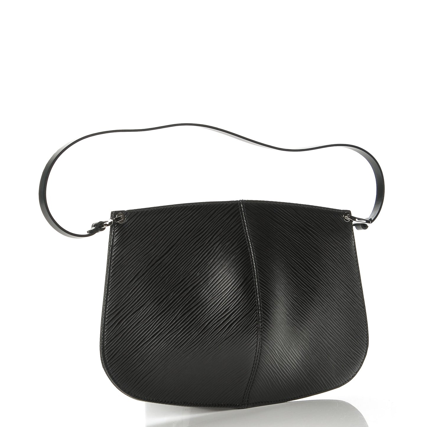 Epi Demi Lune Pochette Black