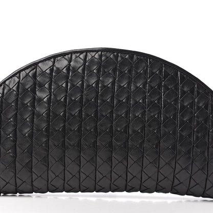 Bottega Veneta Calfskin Intrecciato Knot Clutch Black 9 of 9
