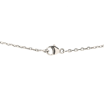Hermes Lacquered Palladium Pop H Pendant Necklace Black 4 of 6