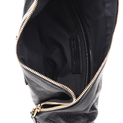 Alexander McQueen Calfskin De Manta Clutch Black 5 of 7