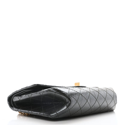 Chanel Iridescent Calfskin Quilted 2.55 Reissue 225 Flap Ruthenium 4 of 10