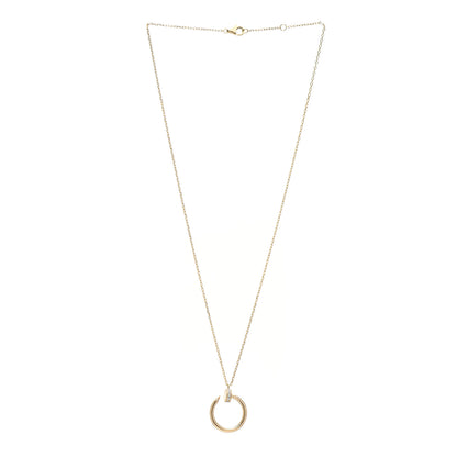 Cartier 18K Yellow Gold Diamond Juste Un Clou Pendant Necklace 3 of 5