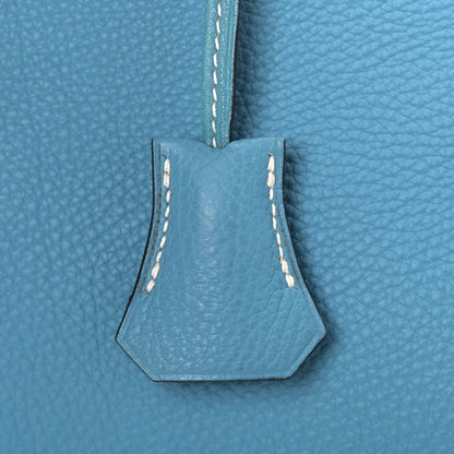 Hermes Togo Birkin 30 Blue Jean 27 of 28