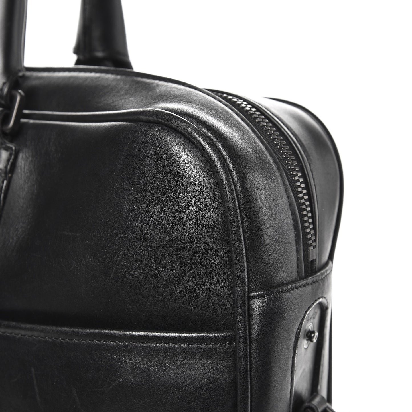 Calfskin Briefcase Nero Black
