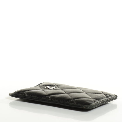 Chanel Lambskin Quilted Phone Case Black 4 of 8