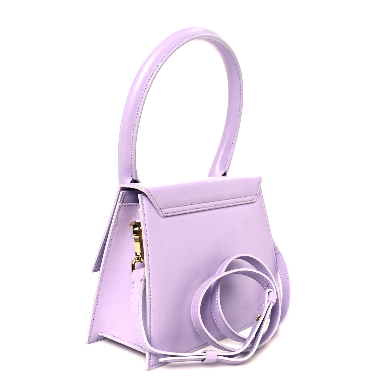 Jacquemus Smooth Calfskin Le Grand Chiquito Lilac 3 of 9