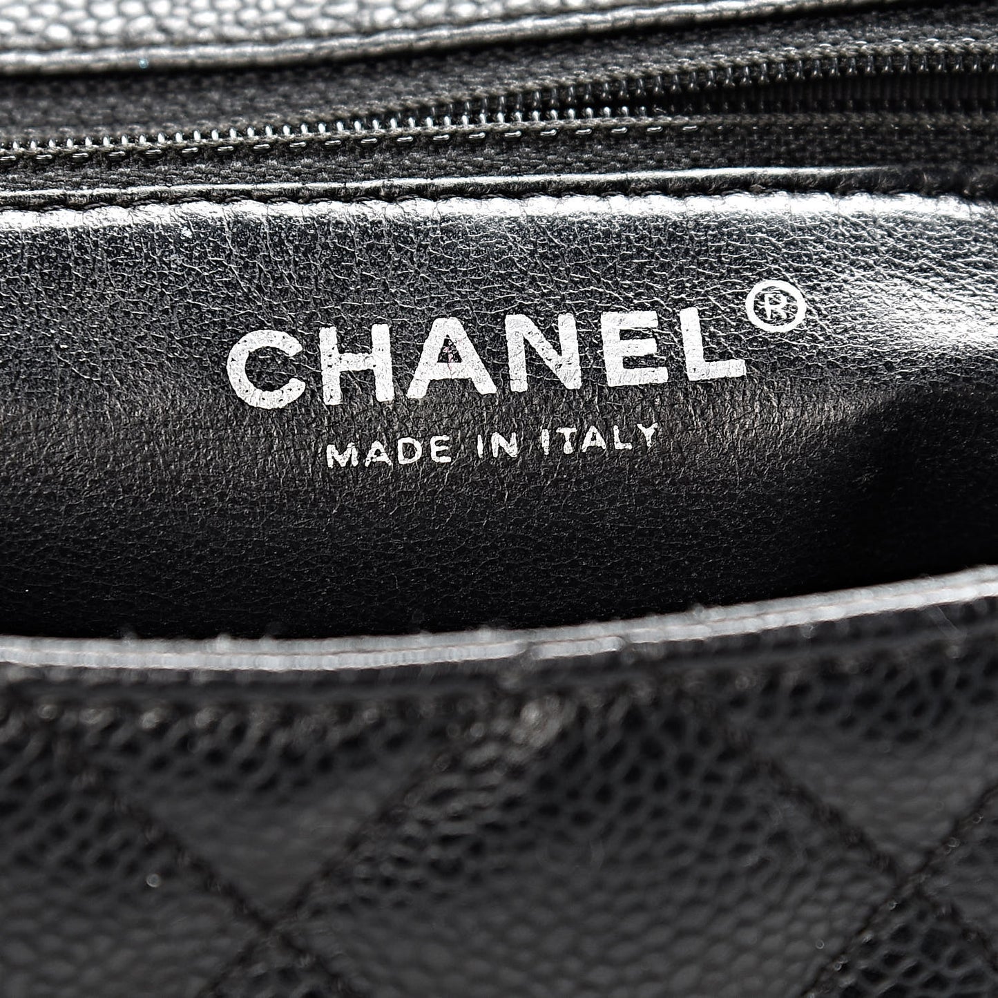Caviar Quilted Medium Kelly Flap Bag Black