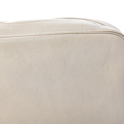 Saint Laurent Calfskin Monogram Lou Camera Bag Icy White 15 of 16