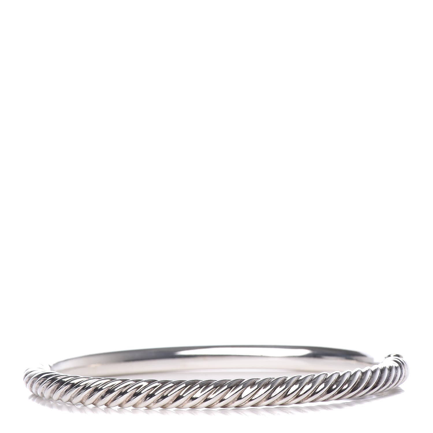 David Yurman Sterling Silver Narrow Cable Classics Bracelet 1 of 7