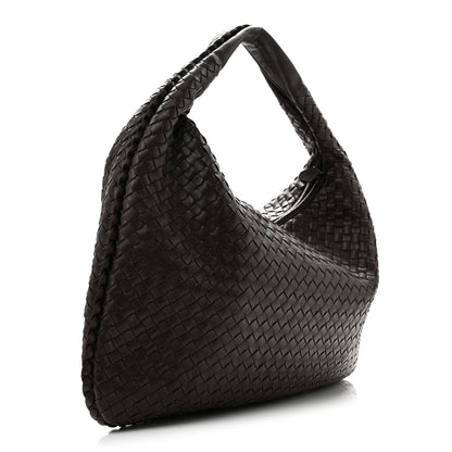 Bottega Veneta Nappa Intrecciato Large Veneta Hobo Ebano 3 of 12