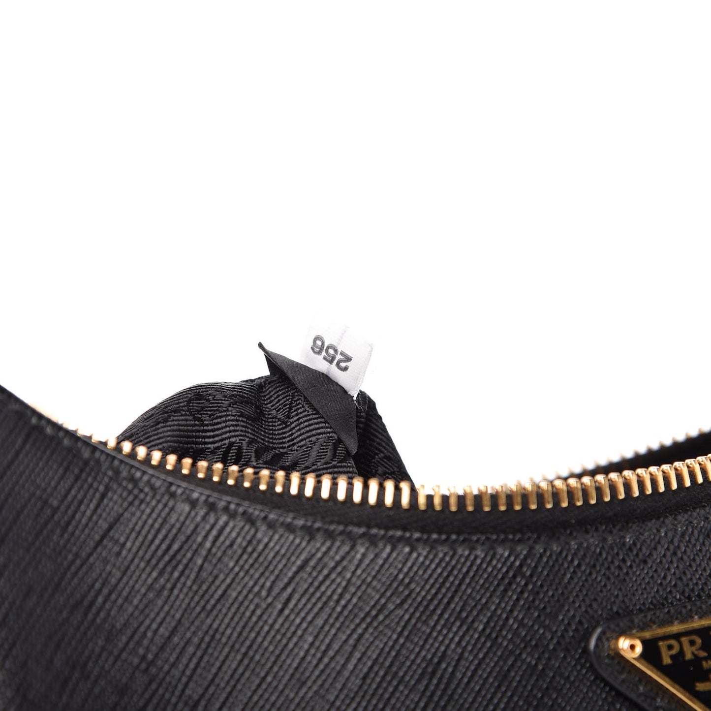 Saffiano Lux Re-Edition 2005 Shoulder Bag Black