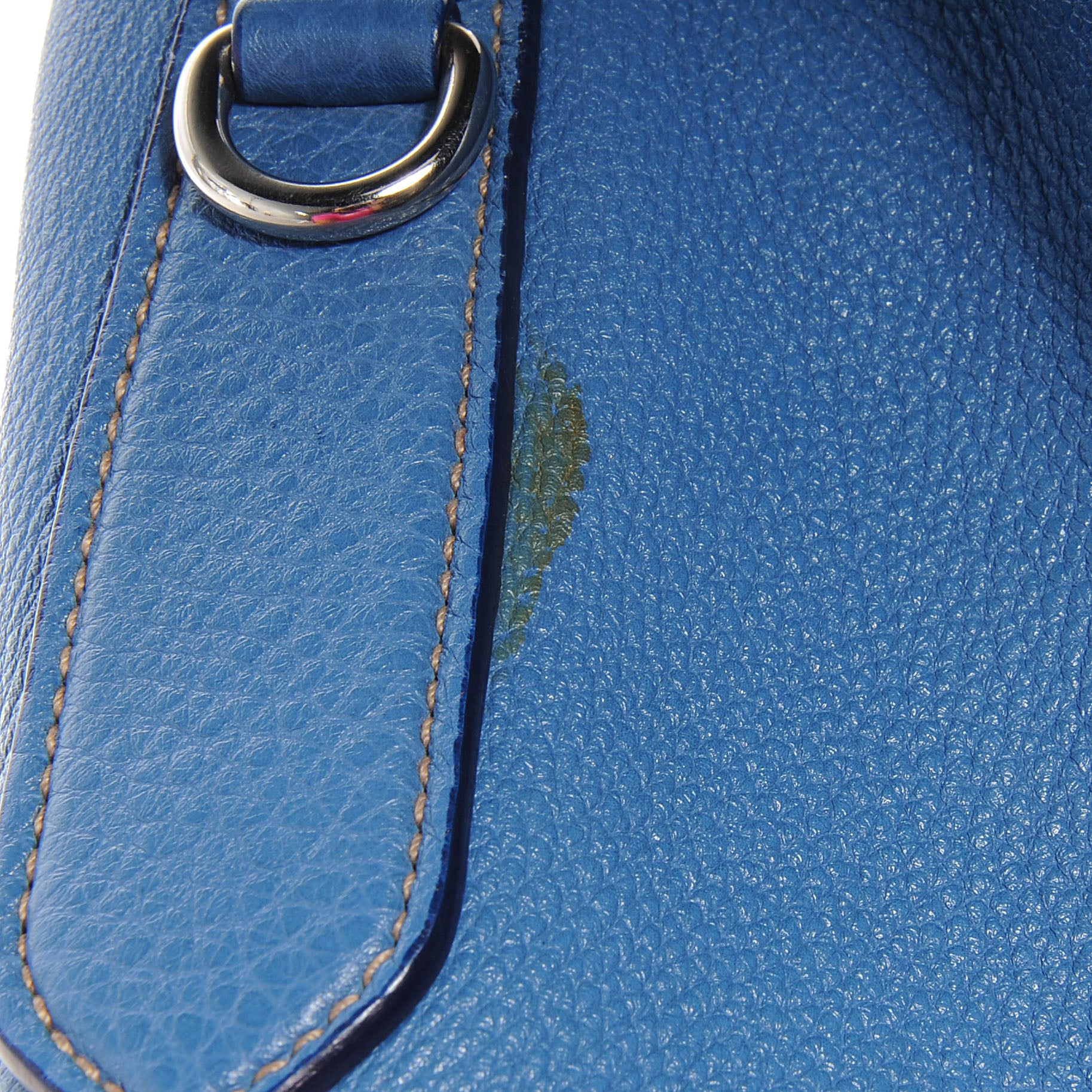 Prada Vitello Daino Hobo Cobalto 9 of 9