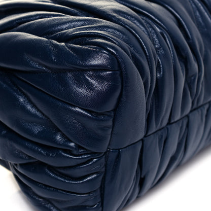 Miu Miu Nappa Matelasse Shoulder Bag Bleuette 8 of 12