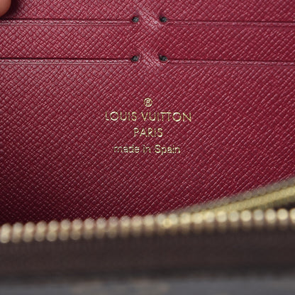 Louis Vuitton Monogram Clemence Wallet Fuchsia 6 of 8