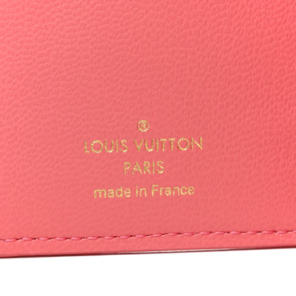Louis Vuitton Lambskin Embossed Monogram Lou Coussin Wallet Pink 6 of 6