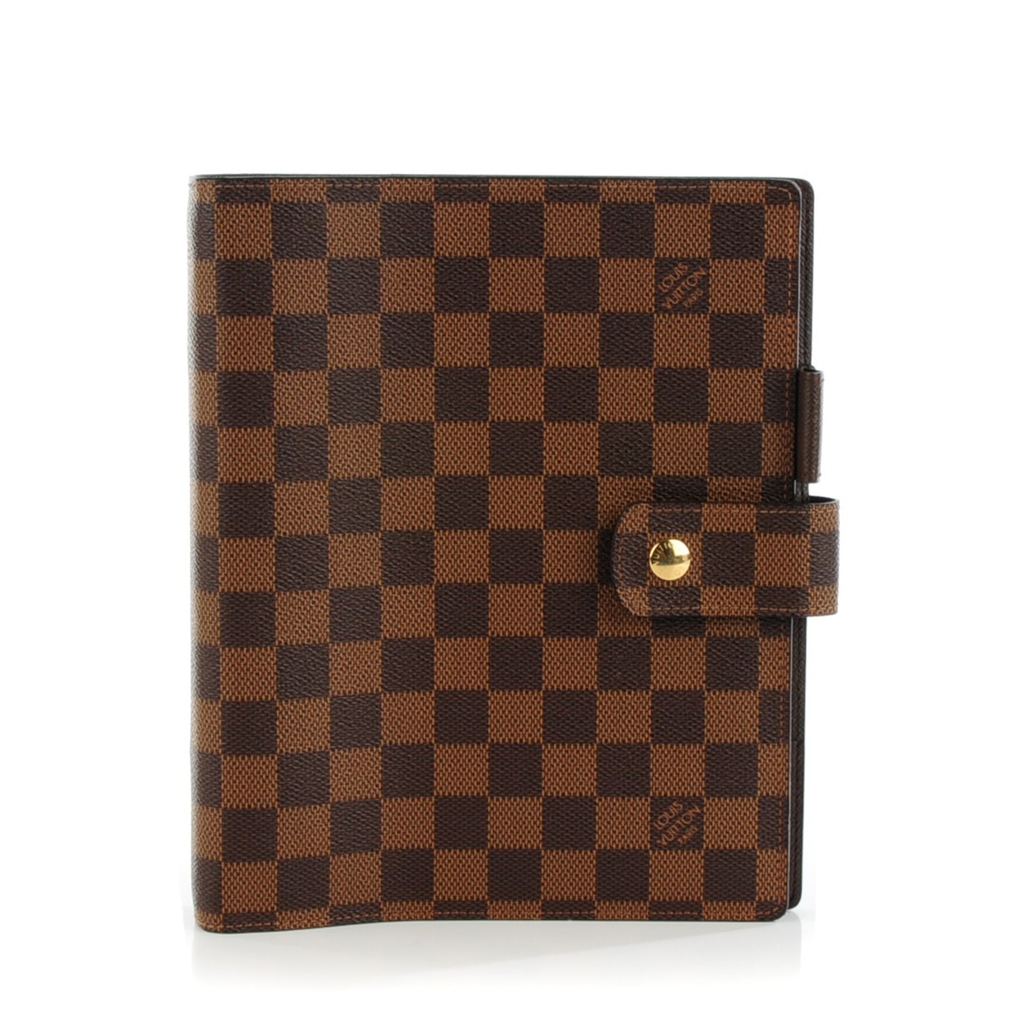 Damier Ebene Large Ring Agenda Cover