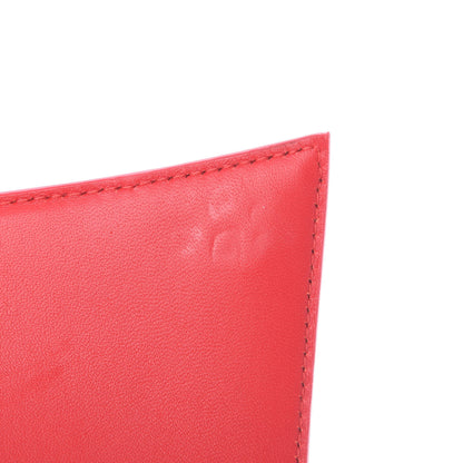 Balenciaga Shiny Calfskin Tonal B Crocodile Embossed Small Hourglass Top Handle Bag Bright Red 12 of 13