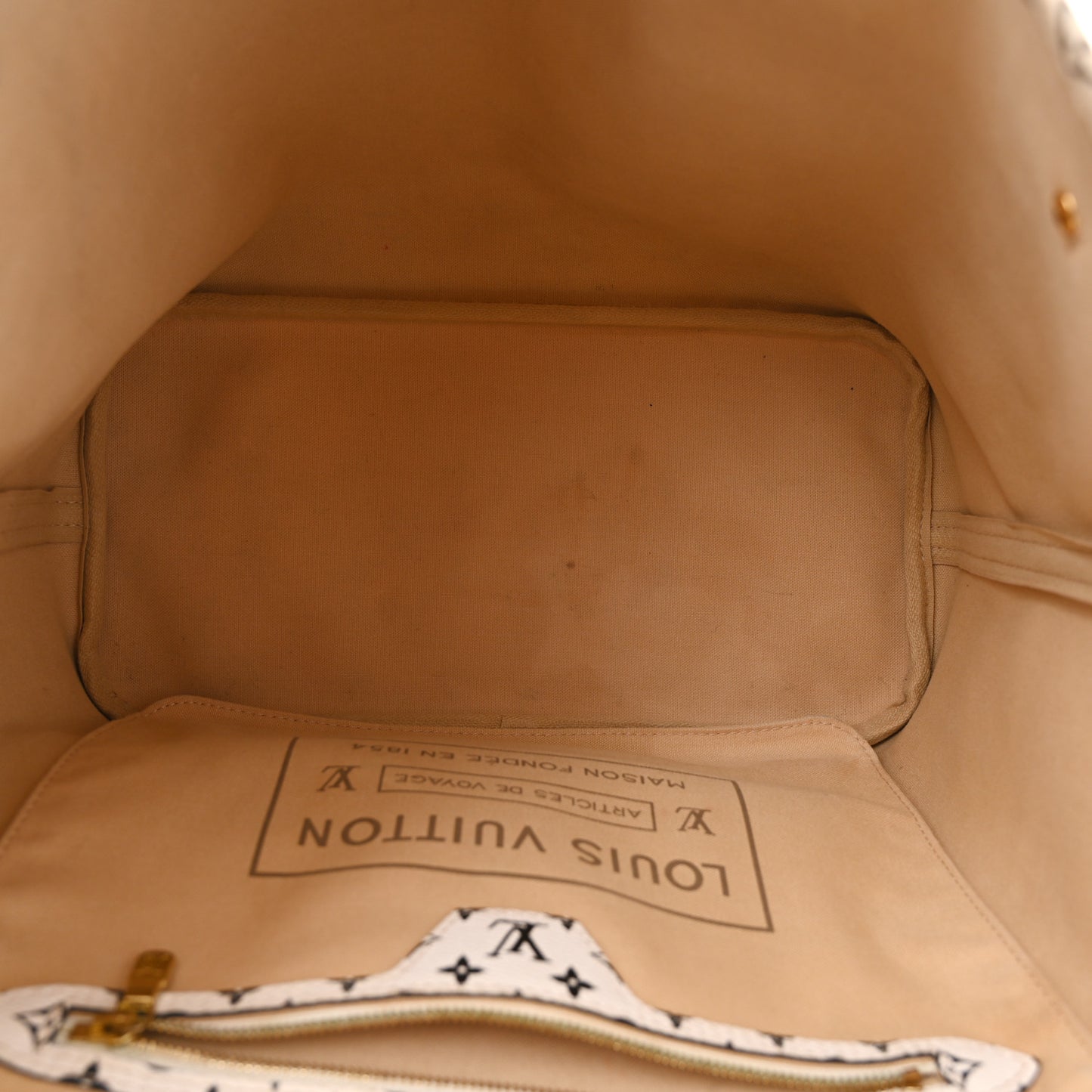 Monogram Giant Neverfull MM Kaki