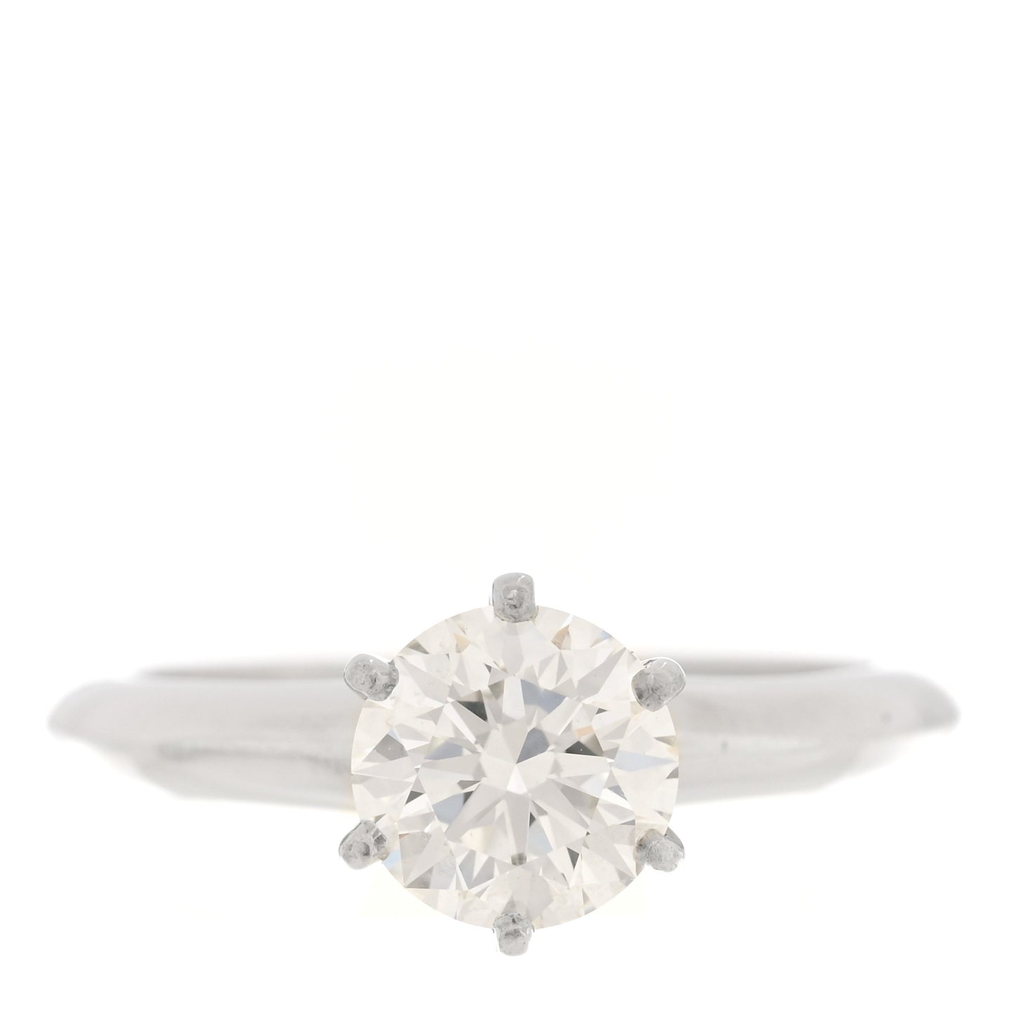 Platinum Diamond 1.15ct Solitaire Engagement Ring 49 4.75