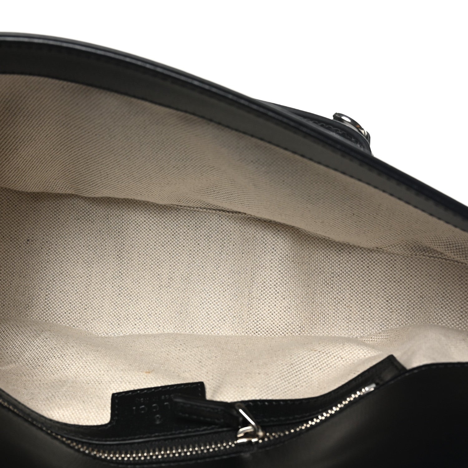 Gucci Demetra Small Horsebit 1955 Asymmetric Shoulder Bag Black 5 of 10