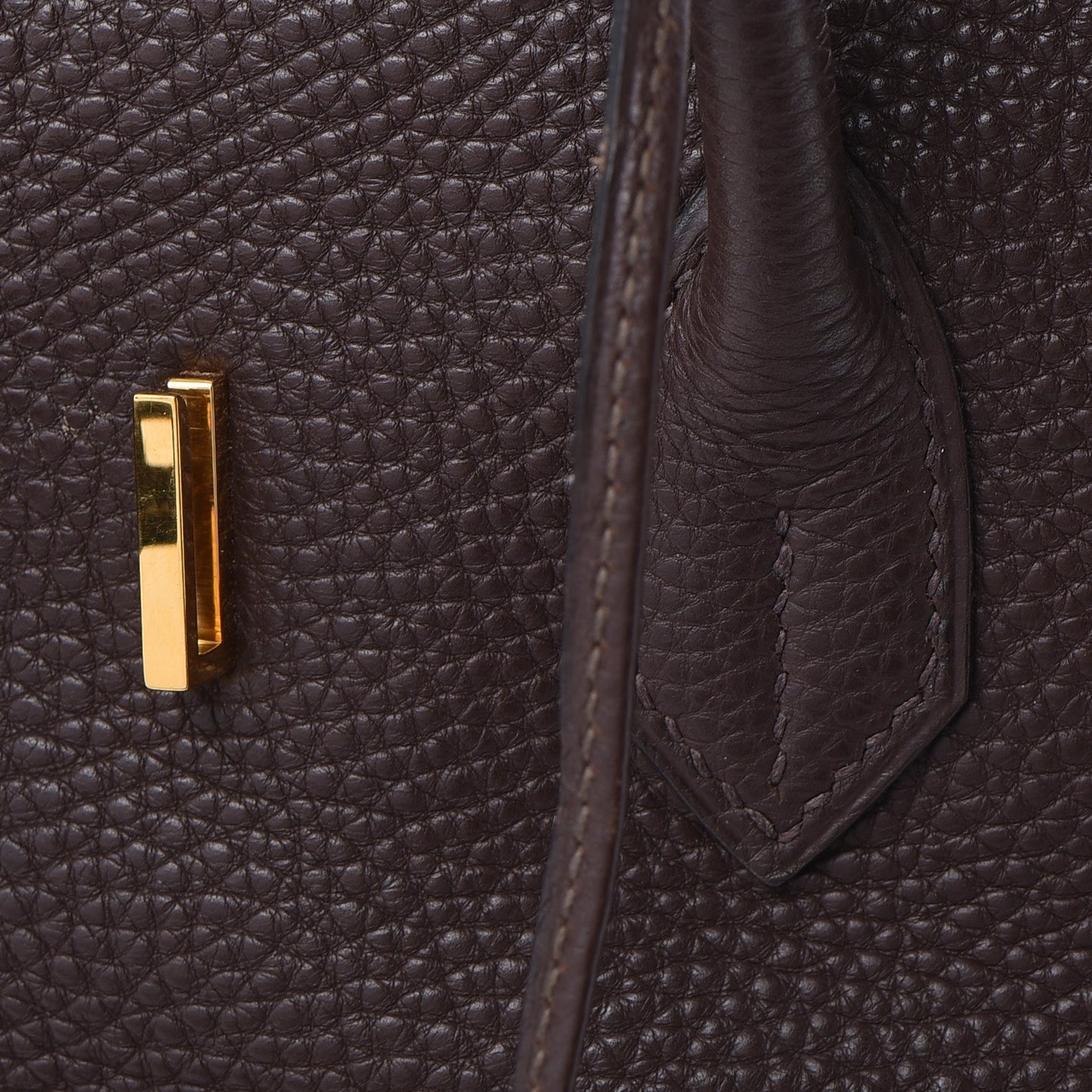 Togo Birkin 35 Chocolate