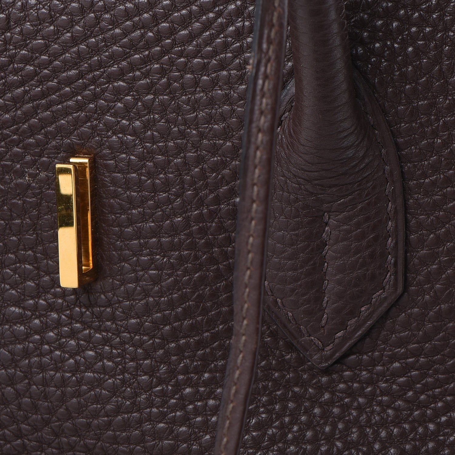 Hermes Togo Birkin 35 Chocolate 25 of 55