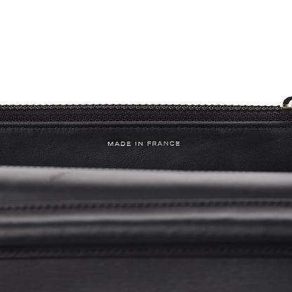 Chanel Caviar Timeless CC Wallet On Chain WOC Black 9 of 16