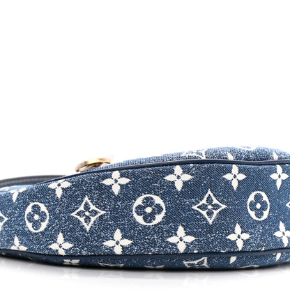Louis Vuitton Monogram Jacquard Denim Loop Bleu 8 of 9