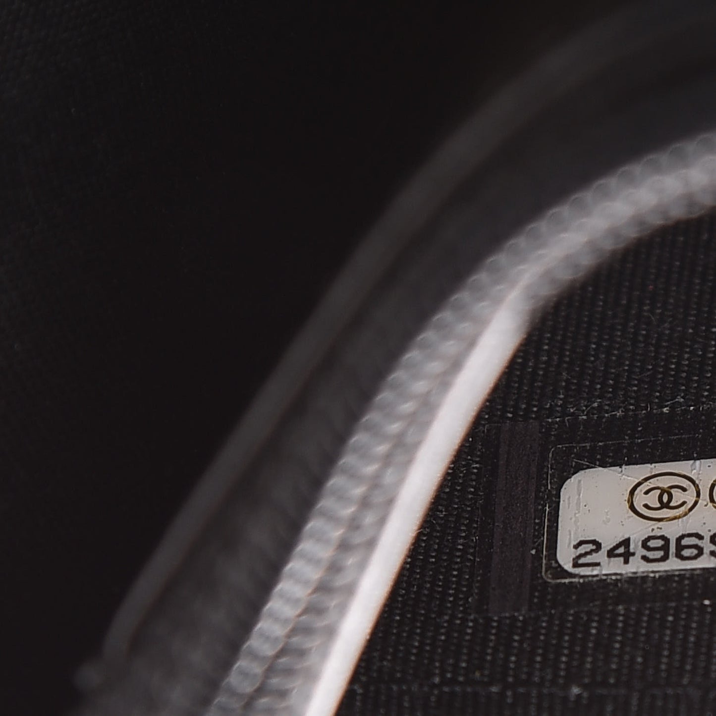 Caviar Quilted Boy Wallet On Chain WOC Black