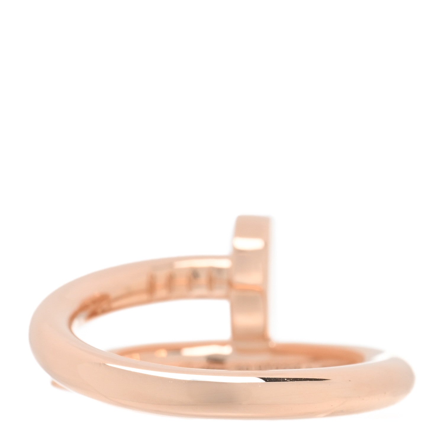 Cartier 18K Pink Gold Juste Un Clou Ring 50 5.25 3 of 5