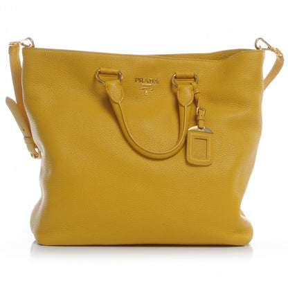 Prada Vitello Daino Tote Mimosa 1 of 9