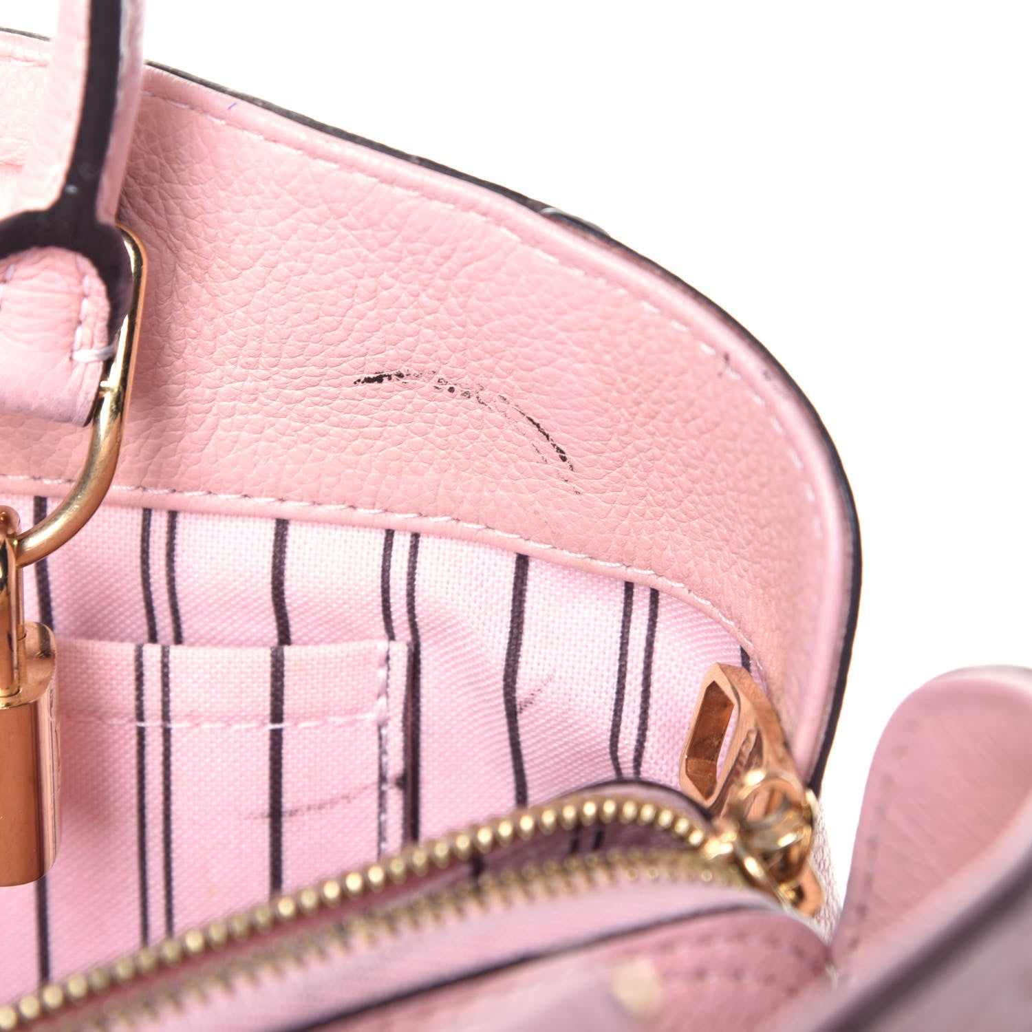 Louis Vuitton Empreinte Montaigne MM Rose Ballerine 10 of 10
