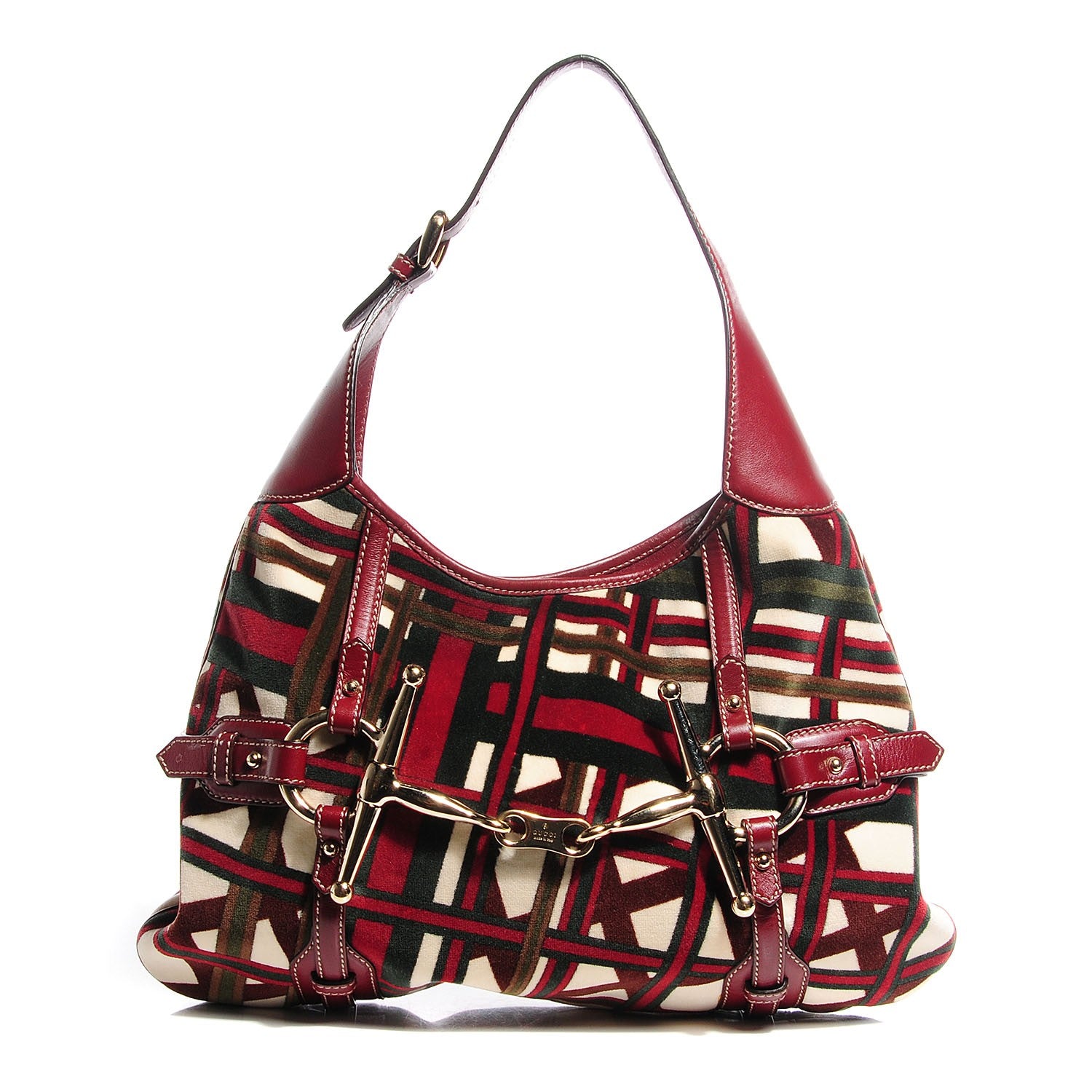 Gucci Velvet 85th Anniversary Horsebit Hobo 1 of 7